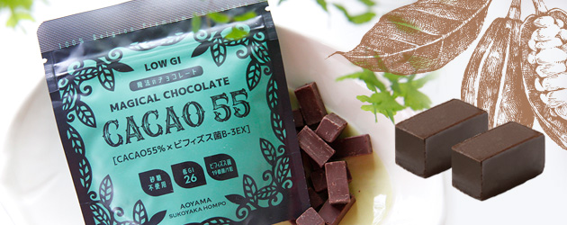 B-3®EX配合ハイカカオチョコレート 魔法のチョコレート CACAO55